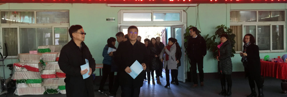 内蒙古自治区残联和北京市残联领导到房山区调研残疾人扫盲工作