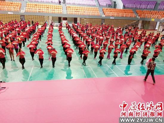 河南省老年人第七套健身秧歌基层培训班全面开班