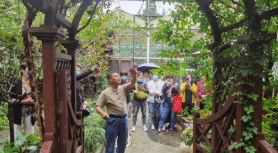 职成合作，共建醉美庭院——盐官镇庭院景观制作培训班走进海职高